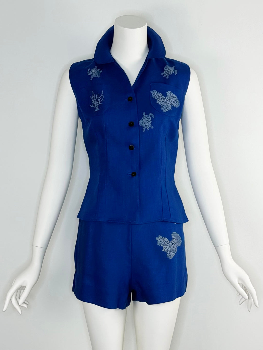 1950s matching seaside three piece ensemble