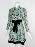 1960s brocade dress by Adele Simpson