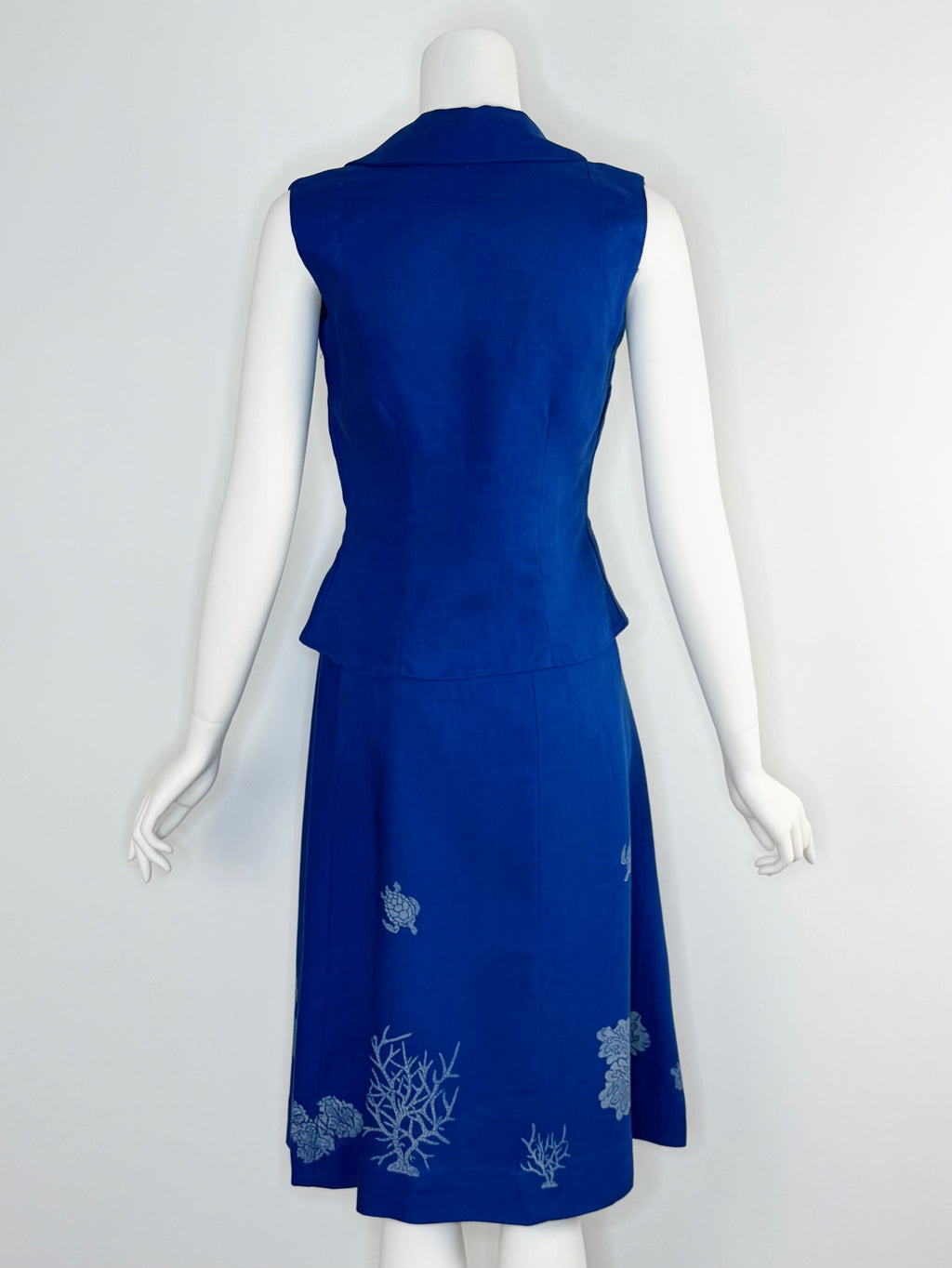 1950s matching seaside three piece ensemble