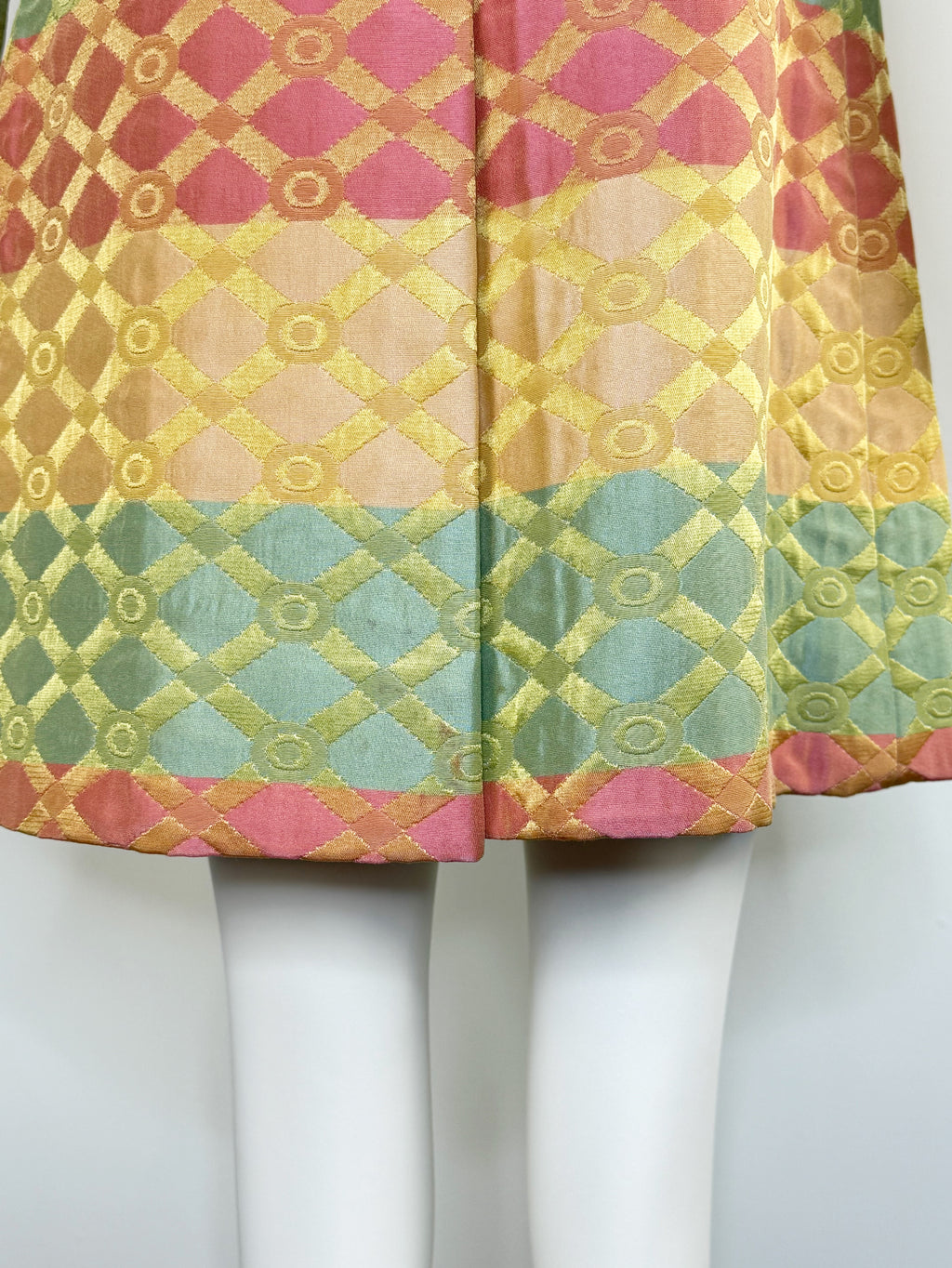 1960s Brocade dress by Brenner Couture